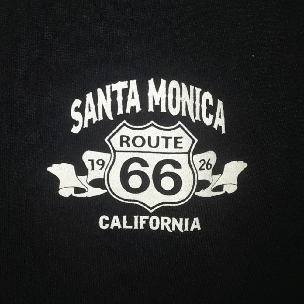 Route 66 Santa Monica tshirt
